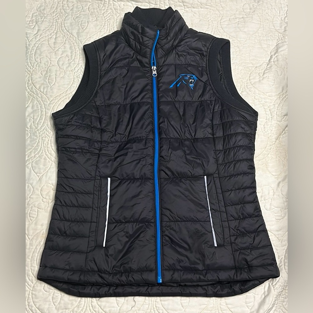 Carolina Panthers puffer vest